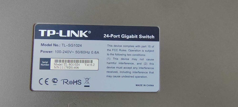 TP-Link TL-SG1024 – Switch Gigabit 24 porturi