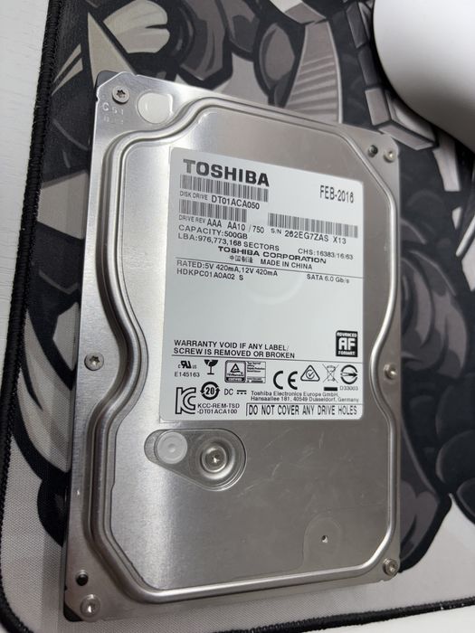 Продам жесткий диск на 500гб