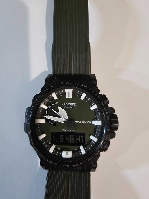 Мъжки часовник CASIO PRO TREK PRW-61LD-3JF Climber Line