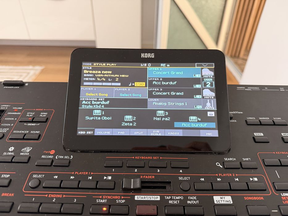 Orgă Pa4x Korg.
