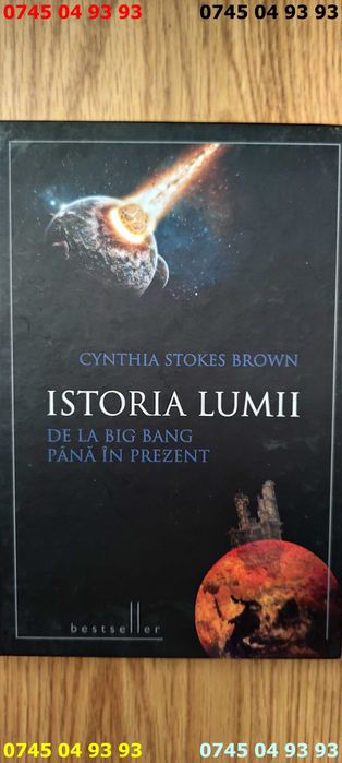 carte carti istoria lumii de la big bang pana in prezent cartonata