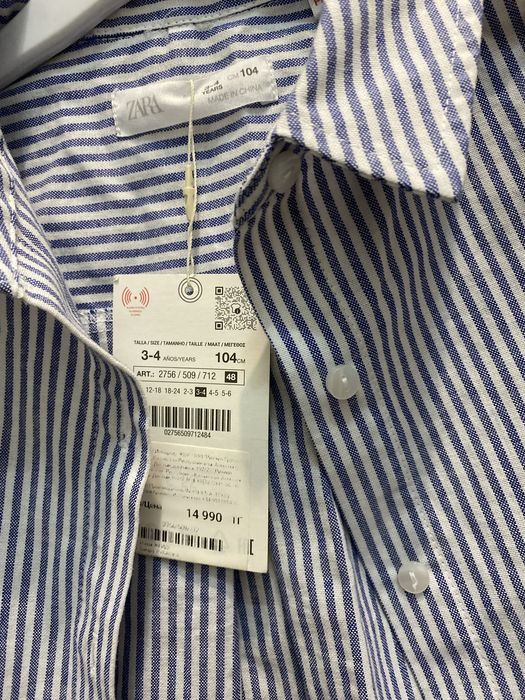Рубашка от zara новая