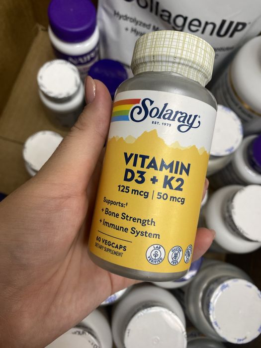Vitamin D3+K2 60 капсул