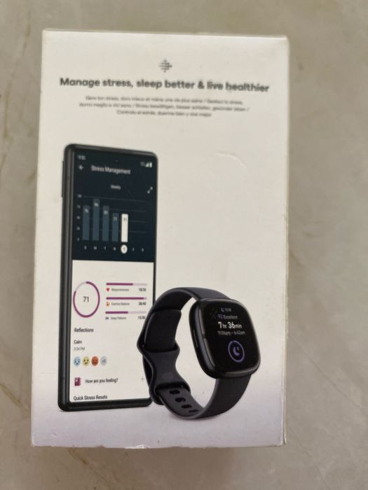 Ceas smartwatch-ul Fitbit Sense