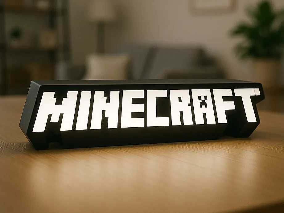 Lightbox LED personalizat – Logo, Gaming, Auto, Trupe Rock – USB