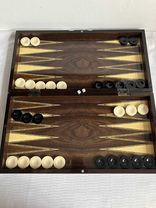 Joc Table - model CLASIC (joc de Table) NOU - Lux lemn lacuit. SIGILAT