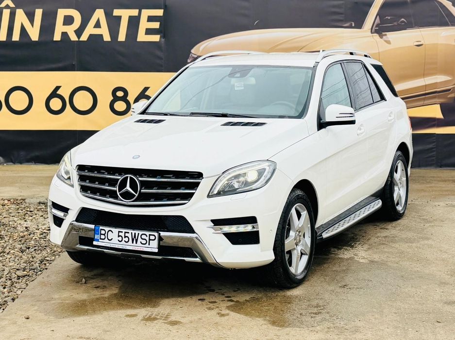 Mercedes ML350, 2013, 3.0 diesel, 177.000 km, RATE CU BULETINUL,  AVAN