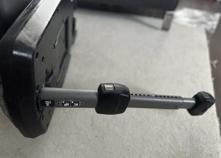 Scaun auto pentru copii Nuna, 0-4 ani, rotativ, cu baza, Plum