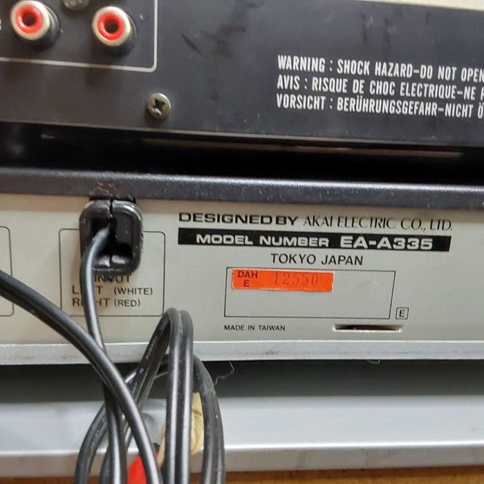 Din colecție proprie Akai, Receiver, Deck,Egalizator