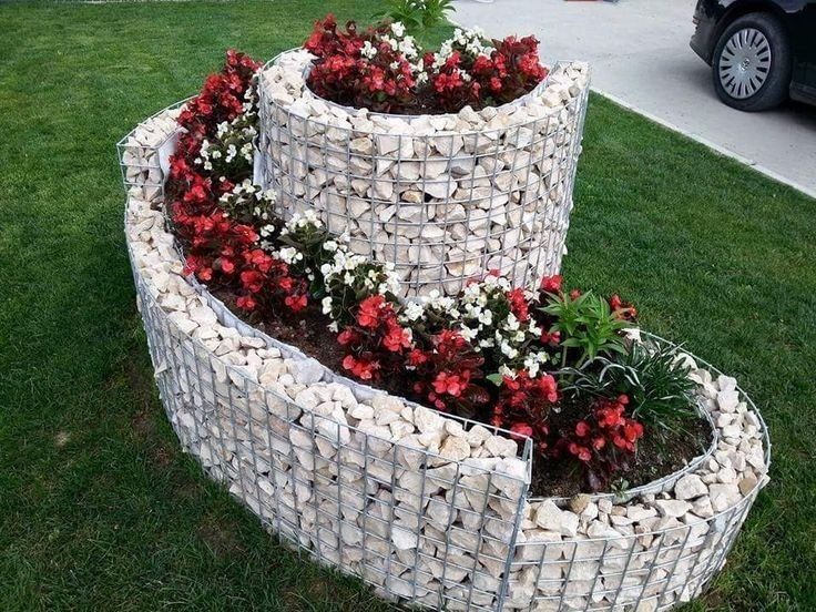 Белый камен для  габион