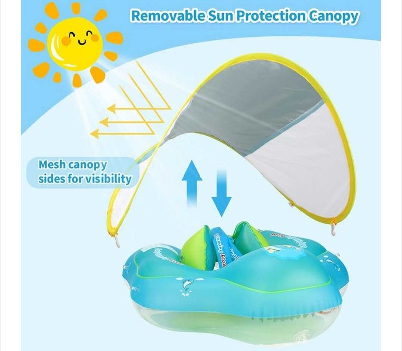 Плувен пояс със сенник swimbobo