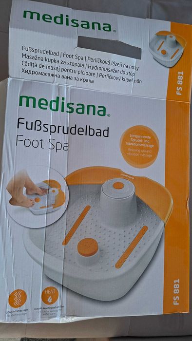 Масажна вана за крака MEDISANA foot spa