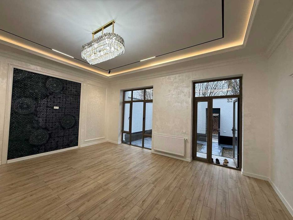 Под ключ! Уч Кахрамон постдан кирганда, Гишткуприкда коттедж.