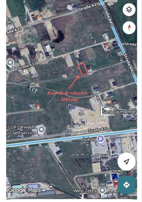 De vanzare parcela teren 600 mp - Fughiu, Com. Osorhei