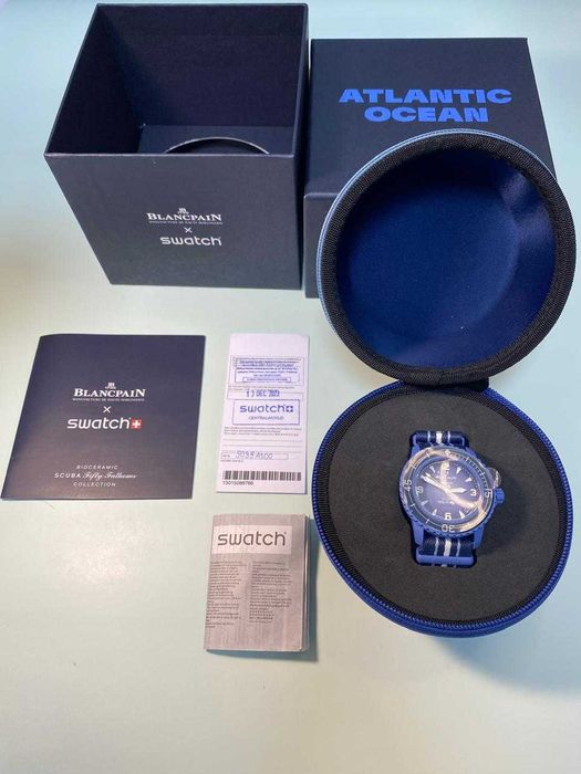 Часы Blancpain X Swatch