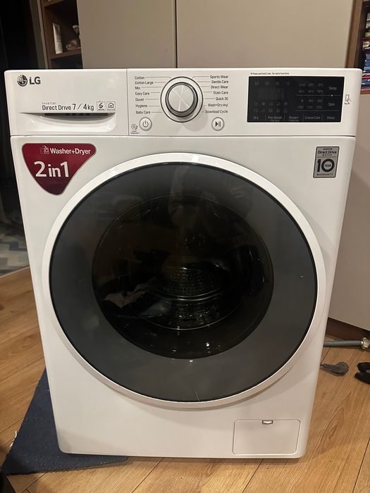 Masina de spalat haine slim cu uscator 2 in 1