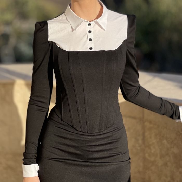 Дизайнерская блуза корсет