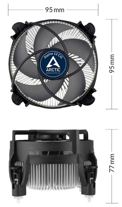 Охладител ARCTIC Alpine 12 CO, 1150, 1151, 1155, 1156, 1200