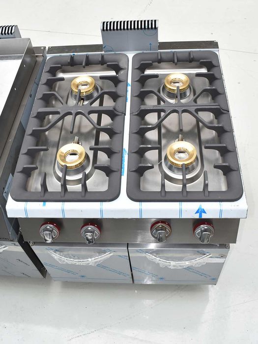 Aragaz profesional pe gaz cu 6 ochiuri nou