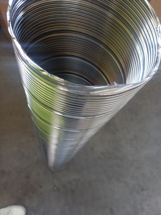 Гофриран Комин ф 150 общо 1 брой. Цената е за един метър.