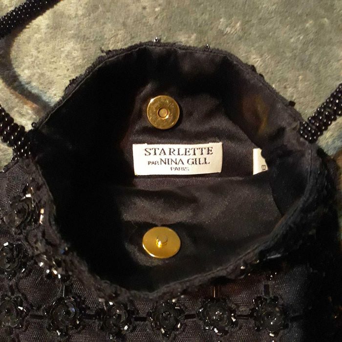 Starlette NINA GILL  Мини чанта -мъниста и пайети