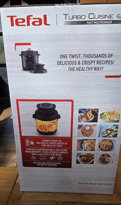 Oala sub presiune electrica Tefal Turbo Cuisine & Fry CY778830 sigilat