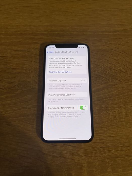 iPhone XS 64 GB silver