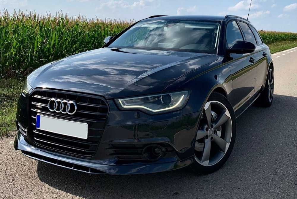 Prelungire bara fata fusta spoiler lip AUDI A6 C7 11-14