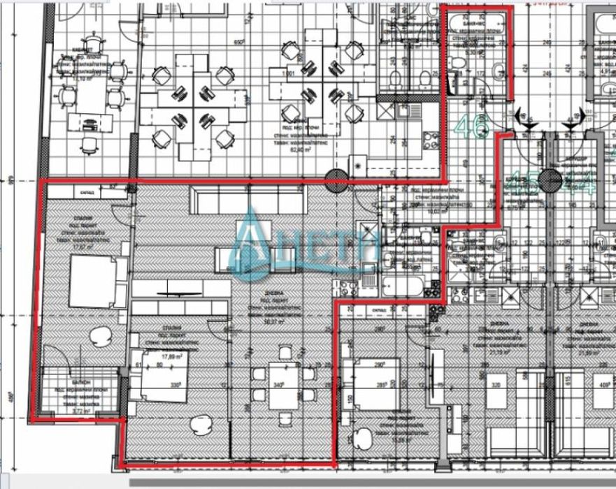 Продава се Тристаен апартамент в София, Дружба 1 - 138 кв.м за 1851 €/кв.м - Снимка #4