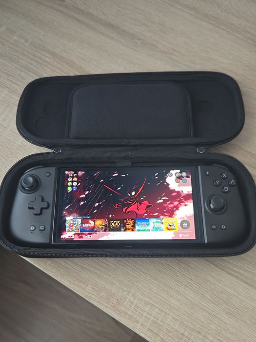 Nintendo Switch OLED Modat 512 gb + 74 Jocuri + Mobapad M6 HD – Stare excelentă