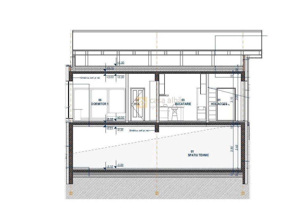 Sararie - vis-a-vis de Exclusive, teren 239mp cu autorizatie casa D+P