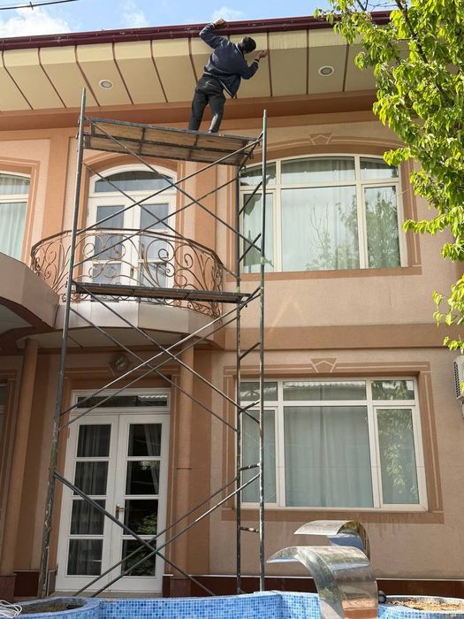 Bruschatka tozalash. Fasad yuvish. Mebel va gilam himchistkasi. Uborka