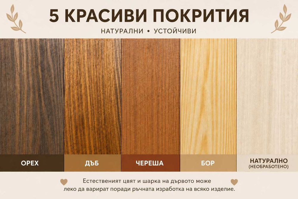 Стенен рафт, полица, етажерка от масивен бук – плаващ монтаж