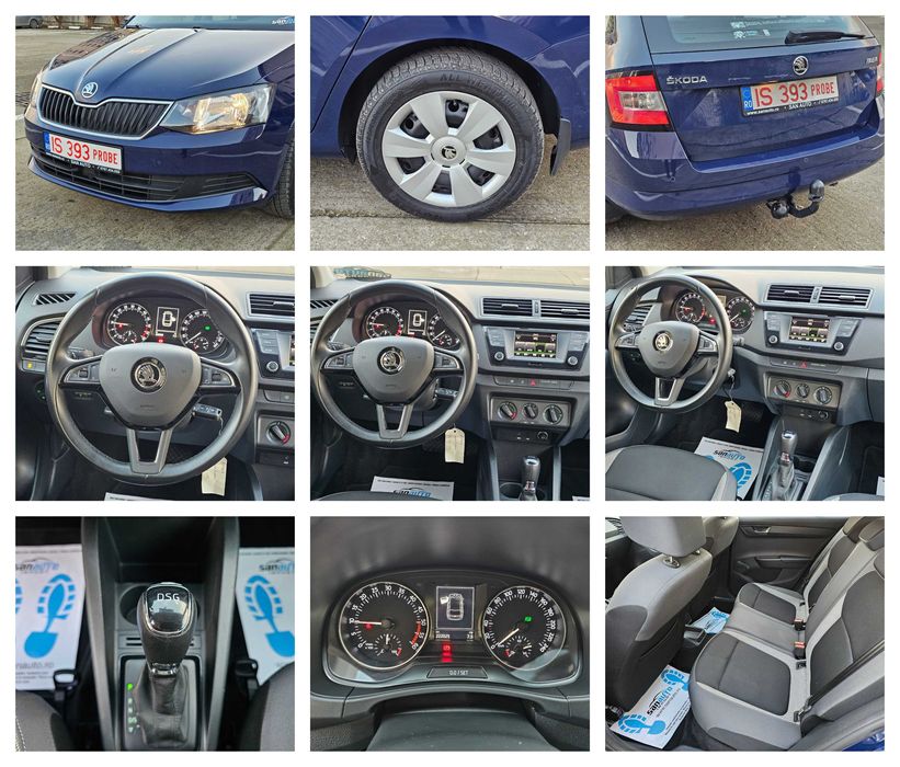 Skoda Fabia 2015 1.4 TDI 90 CP euro 6 automata / RATE fara avans
