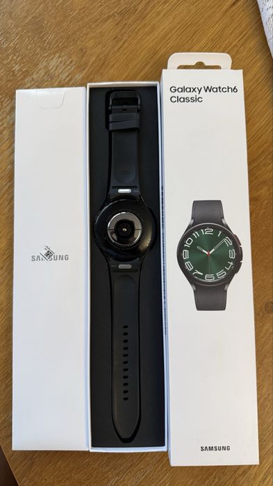 Samsung Watch6 classic+подарък