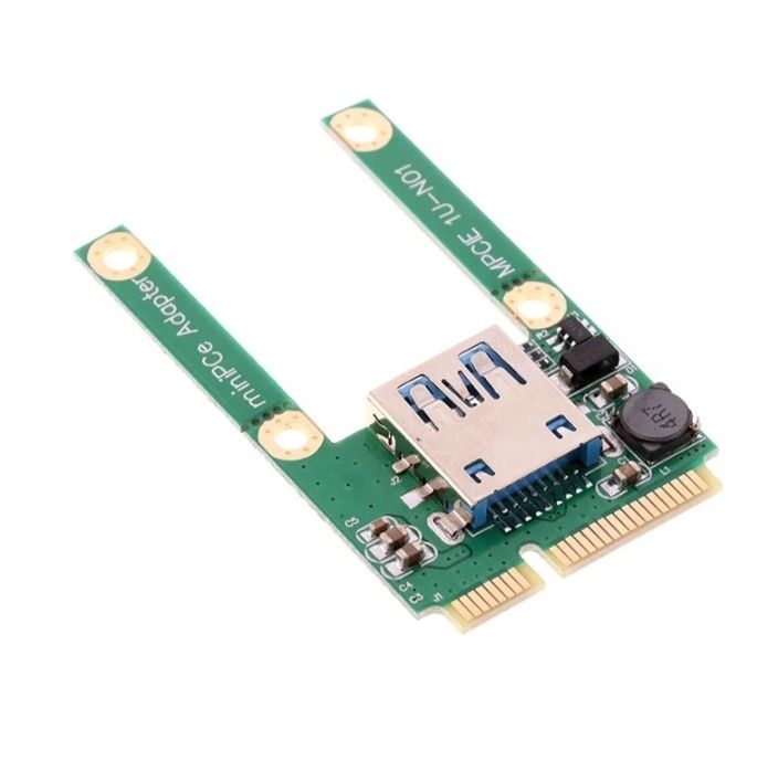 Noutbuklar uchun Mini PCI-E dan USB 3.0 kengaytirish kartasi PCI Expre