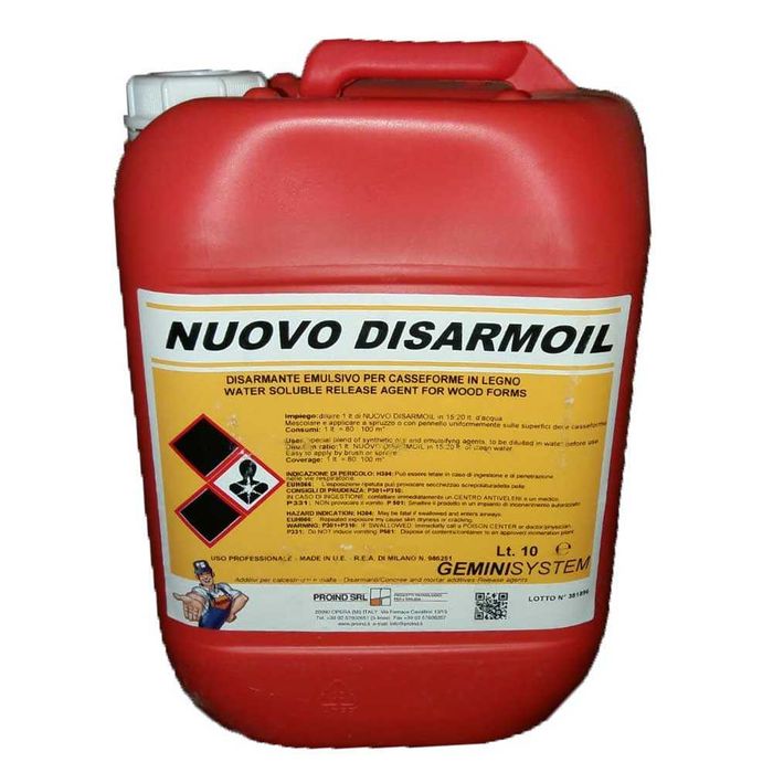 Solutie decofranta profesionala pentru cofraje - 10/25LT