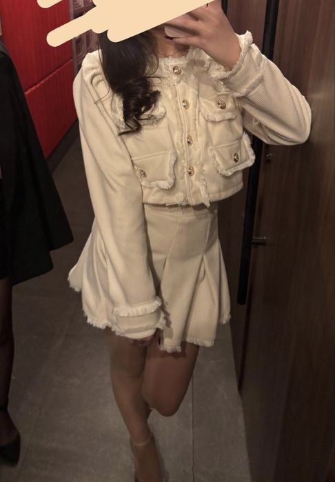 Белая милая двойка