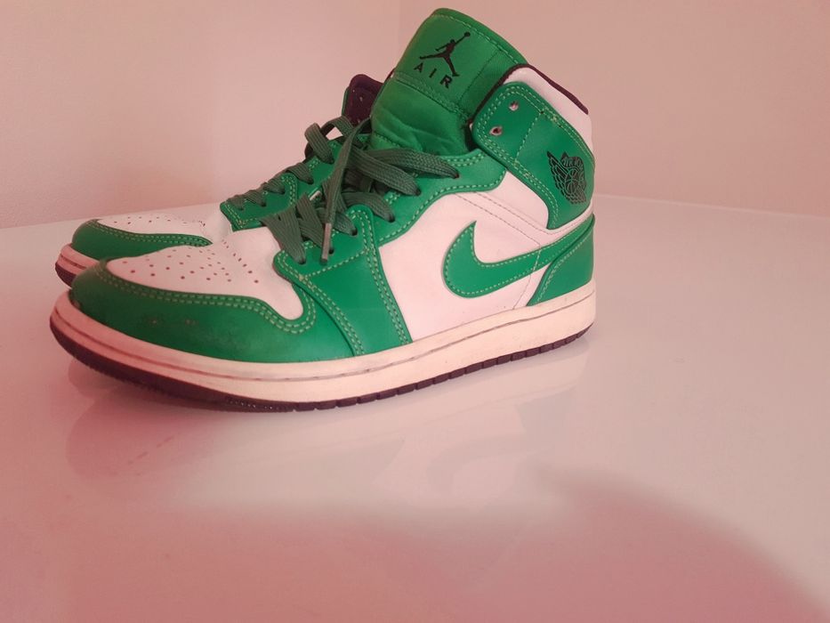 Air Jordan 1 Mid „Lucky Green”