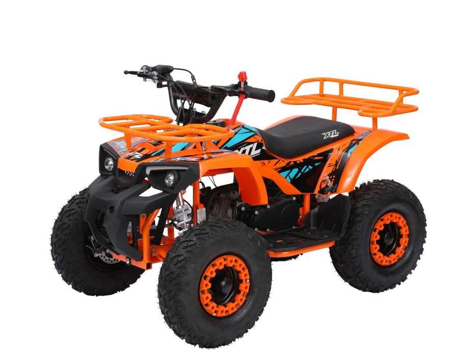 Mini ATV Copii ARES 49cc – Pornire la sfoară, Motor 2T (Benzină), Offroad