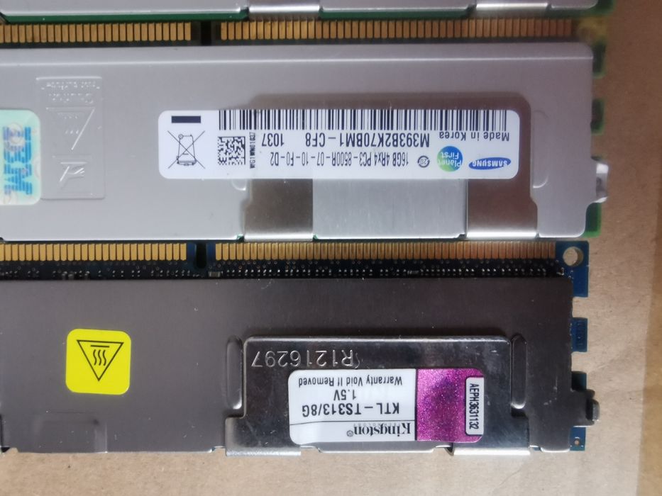2x16GB 2X8Gb DDR3 RAM Рам за компютър /сървър