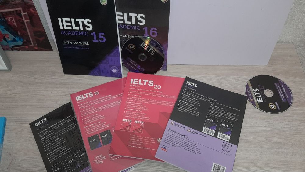 Ielts 15,16,17,18,19,20 academic с диском