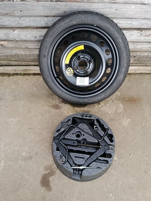 Резервна гума тип патерица за Опел 4 х100  16 цола