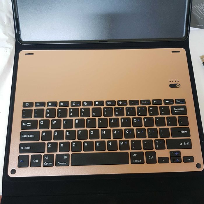Tastatura Profesionala Wireless Bluetooth pt. iPad Pro/ Roz - Reducere