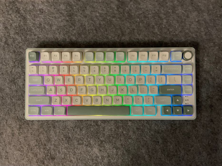 Клавиатура Royal Kludge R75 Pro Tri-Mode + Коврик Varmilo