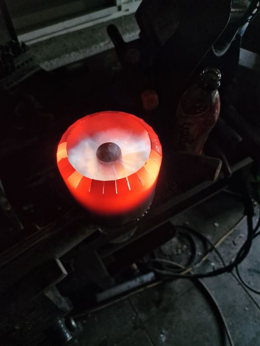 Arzător inox ulei uzat ardere completă