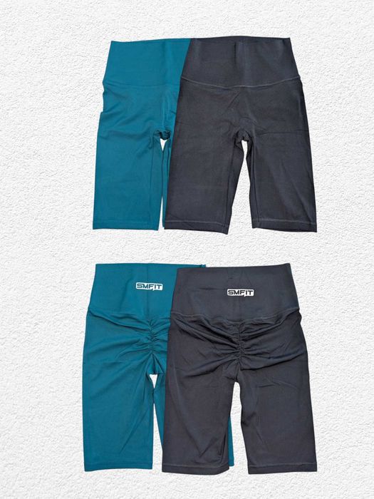 Къс Клин, Scrunch Bum - Черен и Зелен, размери S, M, L