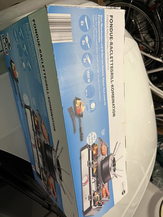 Фондю и раклет грил - нов комбиниран уред