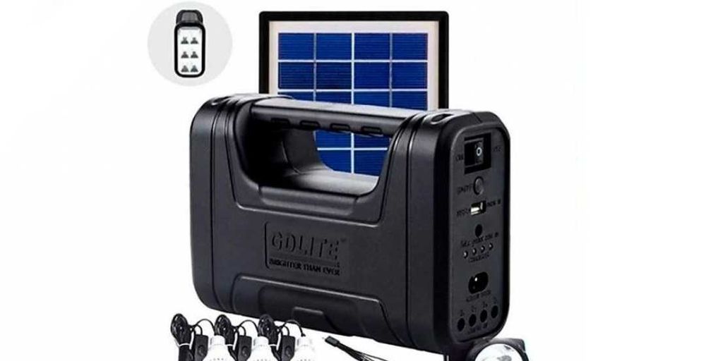 Соларна система с 3 Лед крушки