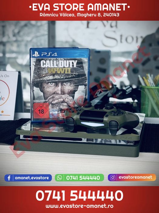Consola SONY Playstation 4 Slim 1TB Call of Duty WWII Limited Edition